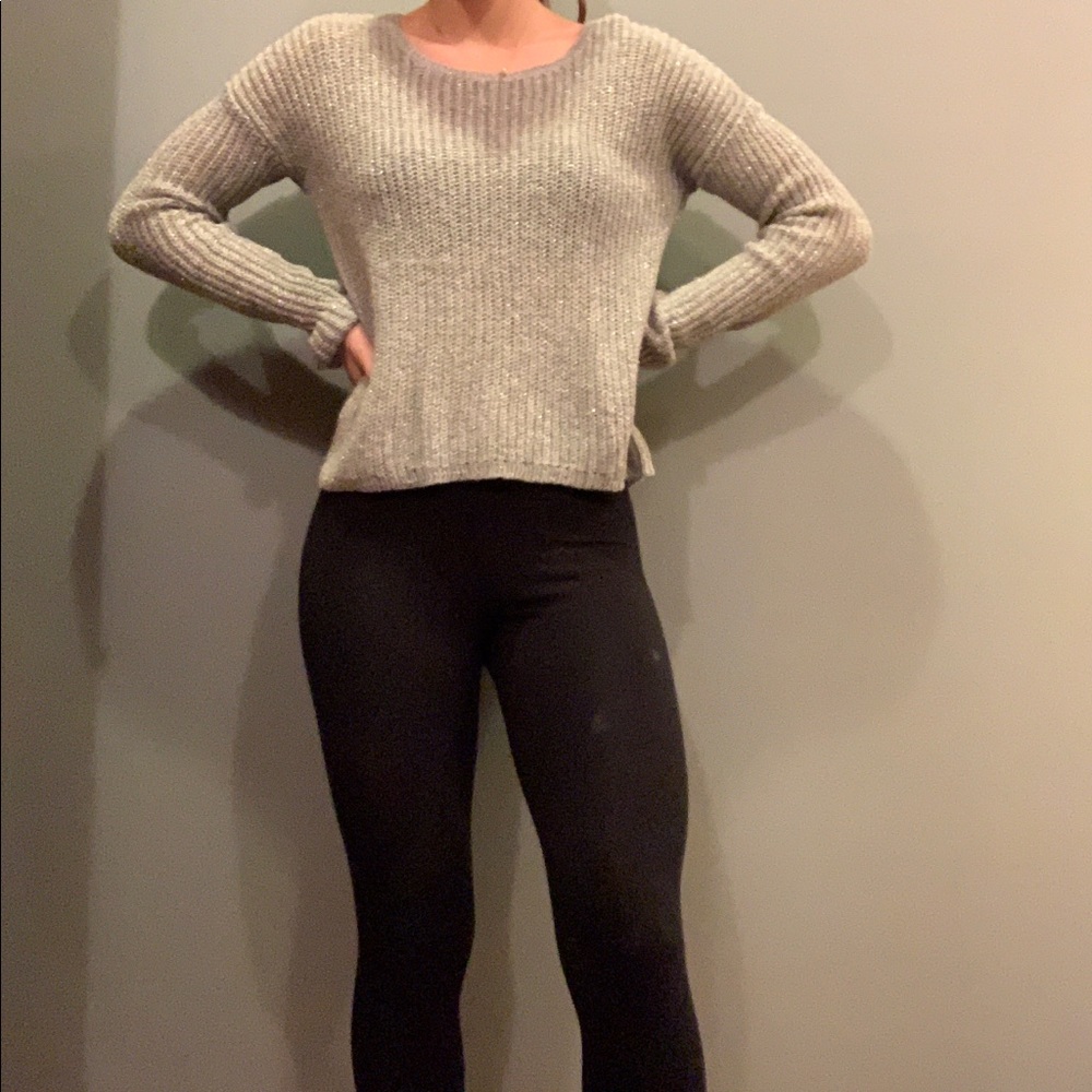 Light grey Hollister Sweater